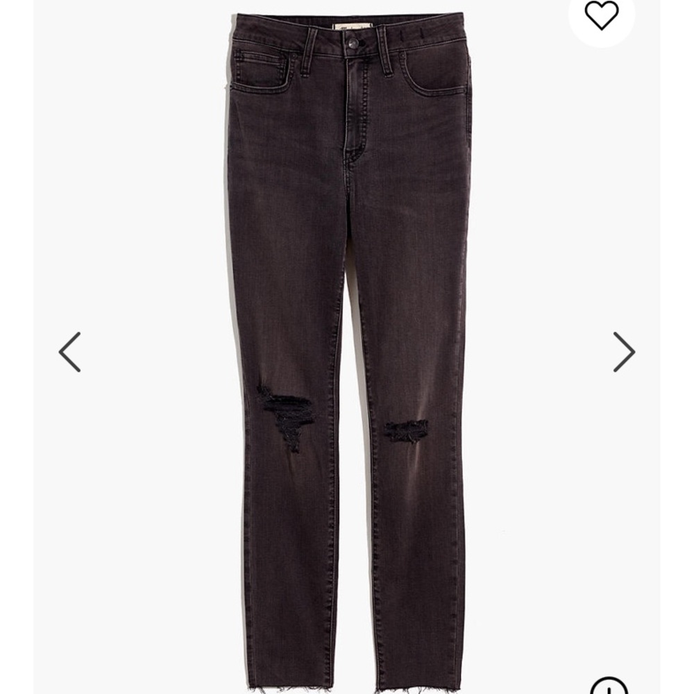 Madewell Curvy Skinny Distressed Skinny Jeans